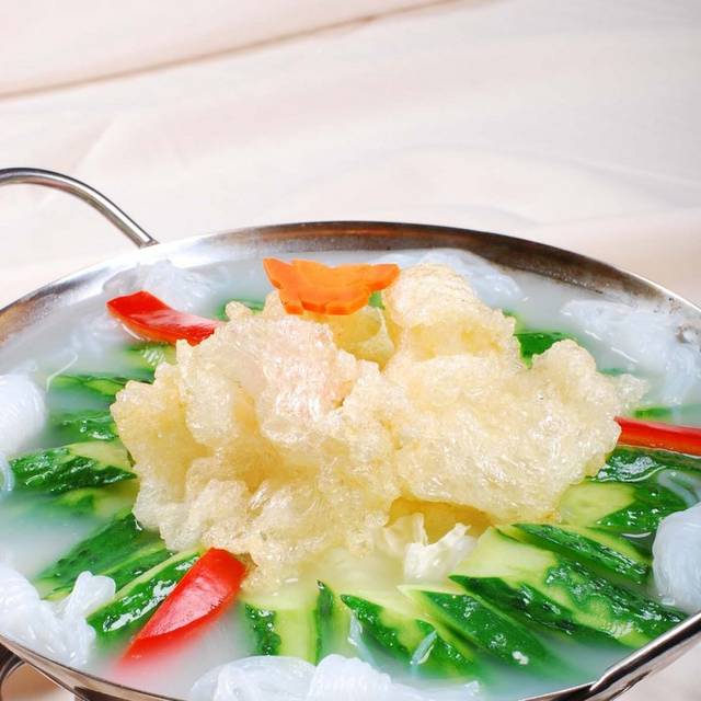 青瓜肉碎煮鱼肚图片