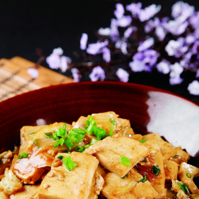 农家烧豆腐图片