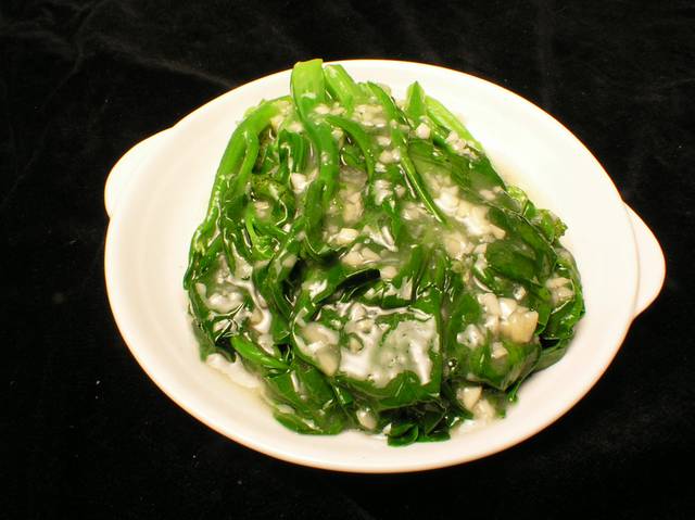 蒜茸芥兰图片