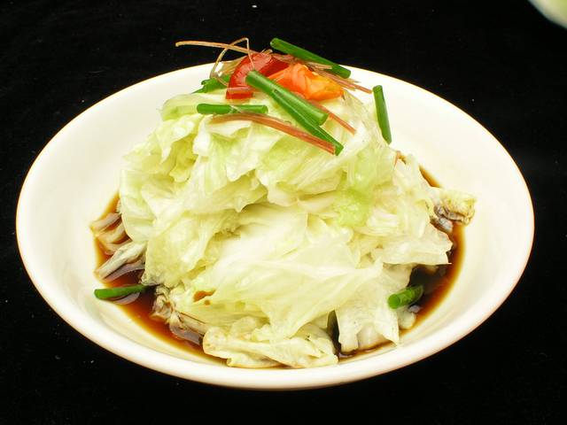 葱油大白菜图片