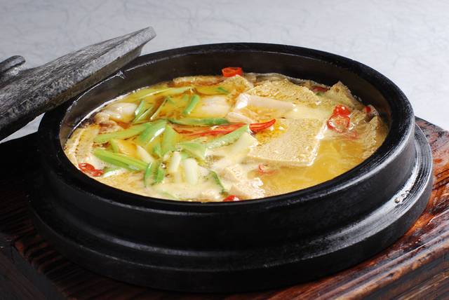 石锅冻豆腐图片