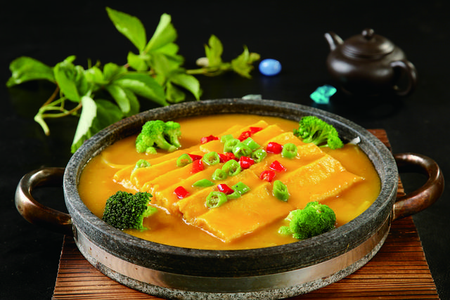 石锅千页豆腐图片2