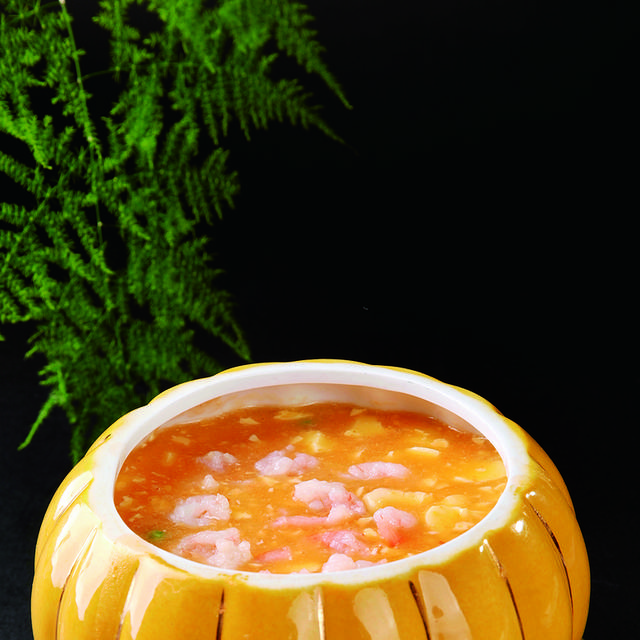 虾仁蟹黄豆腐图片