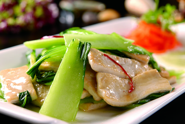 小青菜炕豆腐图片