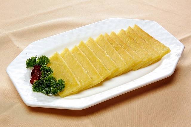 美味菜品鱼翅黄金糕图片