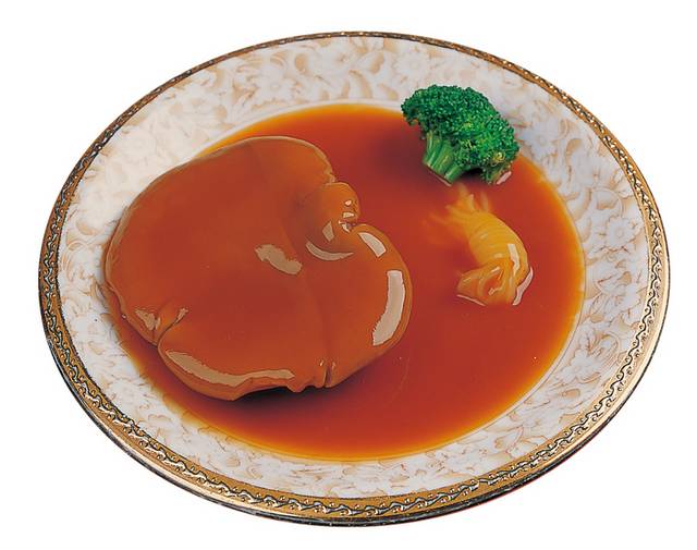 美味菜品鲍汁百灵菇图片
