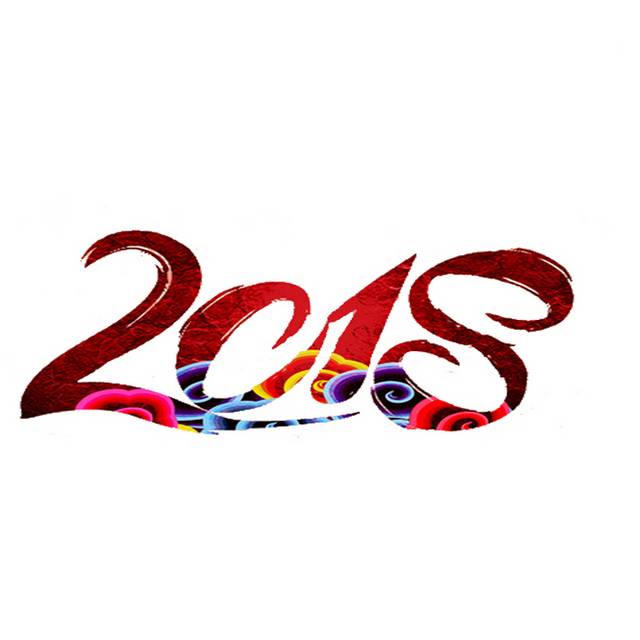 2018红彩艺术字