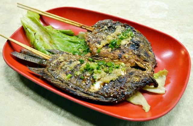 福寿鱼烧烤图片