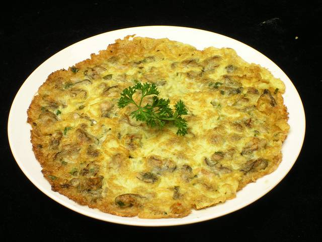汕头蚝仔烙美食图片