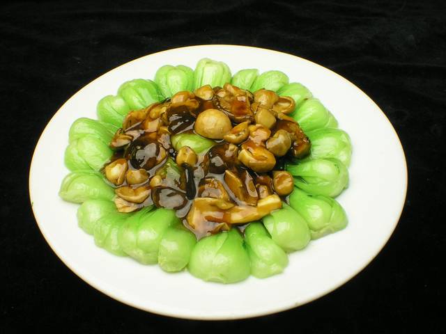 双菇油菜图片