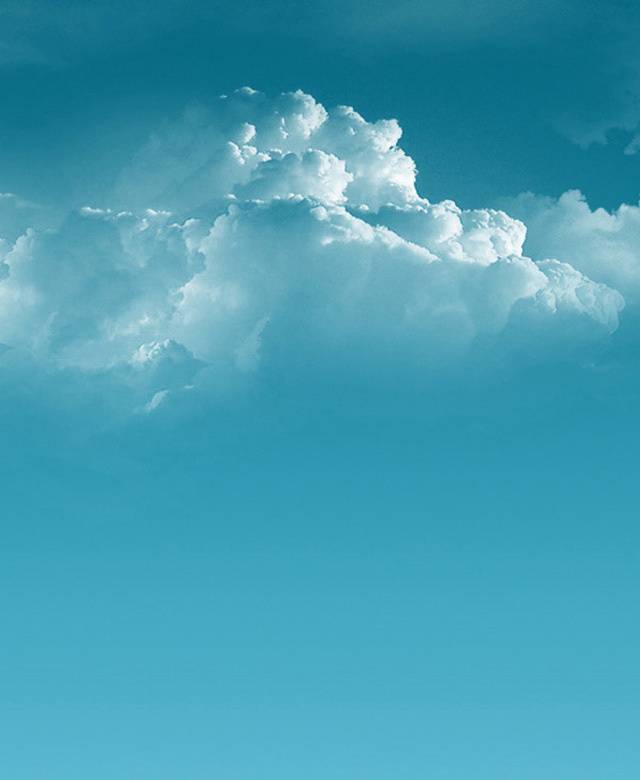 蓝天云朵h5背景