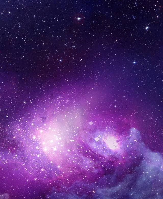 炫彩紫色星空h5背景