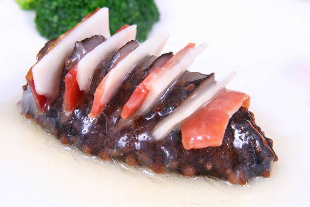 火夹刺参美食图片
