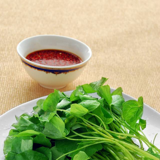 鲜拌芦丁香菜图片