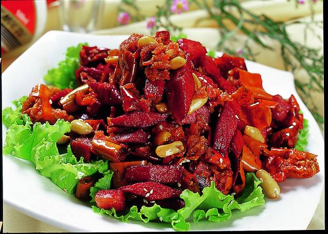 口口香牛肉美食图片