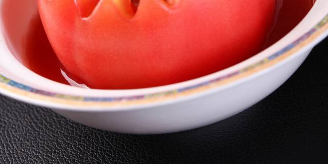 原只番茄焗鲍鱼美食图片