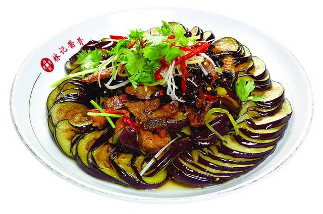 豆豉鲮鱼蒸茄子图片