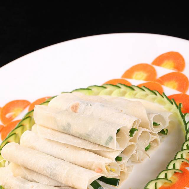 农家手卷菜美食图片