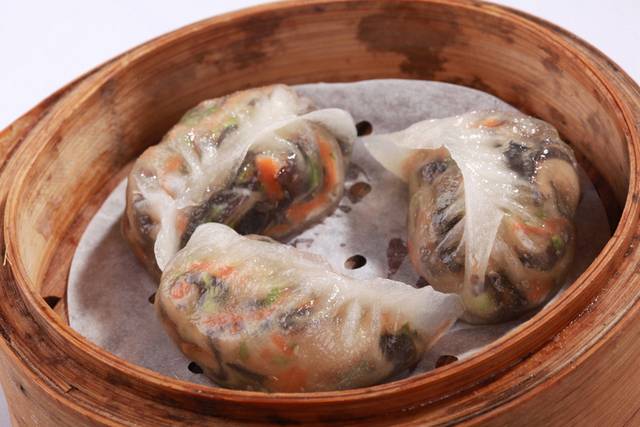 罗汉素菜饺图片