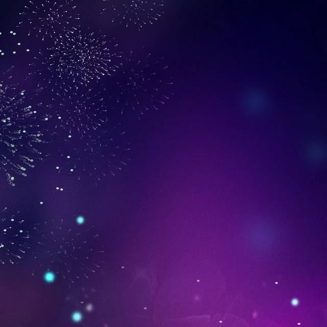 紫色梦幻花朵h5背景