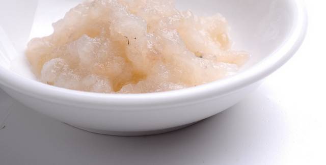 椰汁炖雪蛤图片