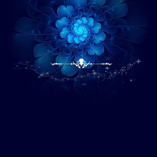 蓝色梦幻螺旋h5背景