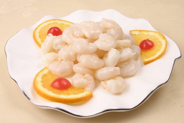 水晶虾仁美食图片