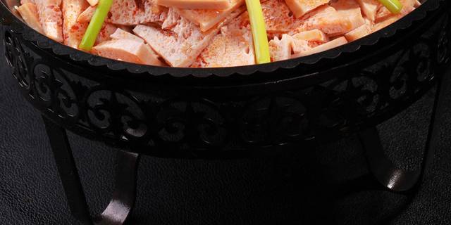 干锅千页豆腐美味图片