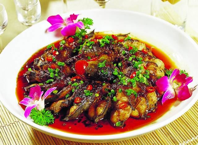 豉汁蒸鳗鱼图片
