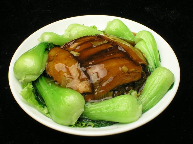 美食梅菜扣肉图片