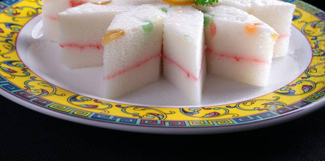 小吃白蜂糕图片