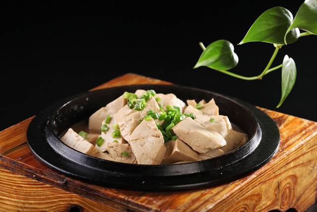 石锅海豆腐图片