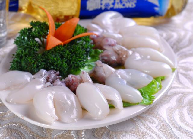 荤菜墨鱼仔图片