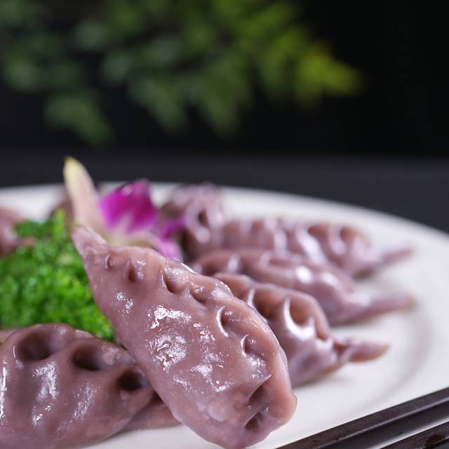 紫薯蒸饺图片