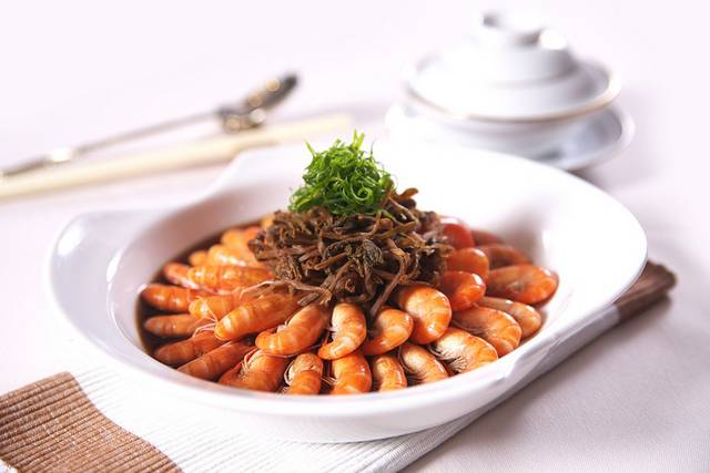 笋芙菜煮河虾图片