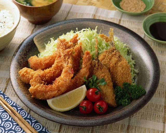 日式虾图片