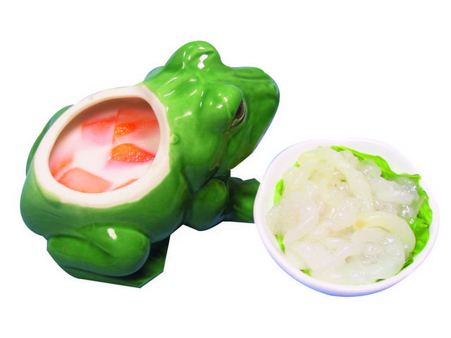 果皇椰汁炖雪蛤图片