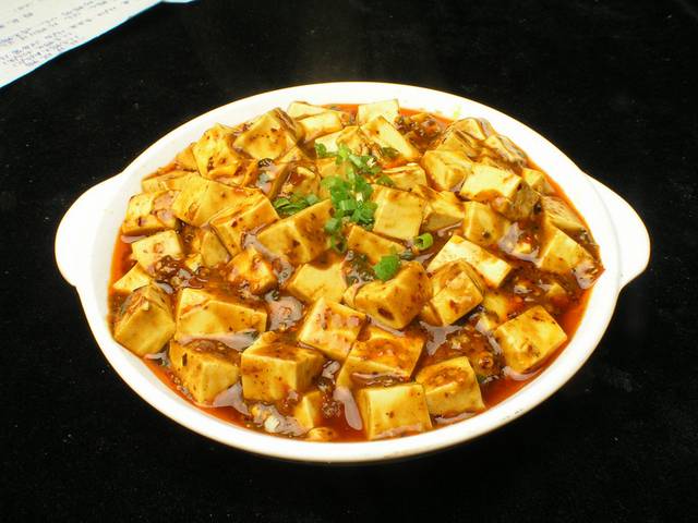 麻辣豆腐美味图片