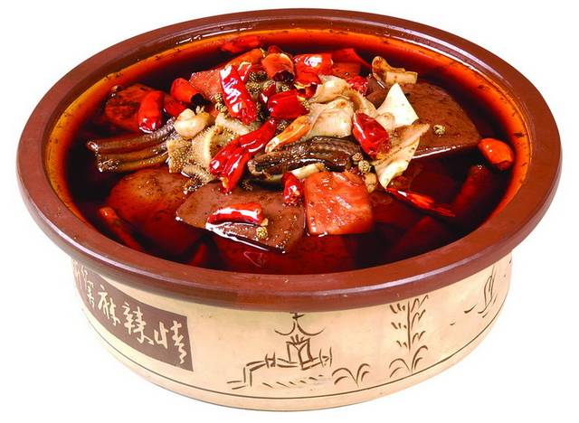 磁器口毛血旺图片