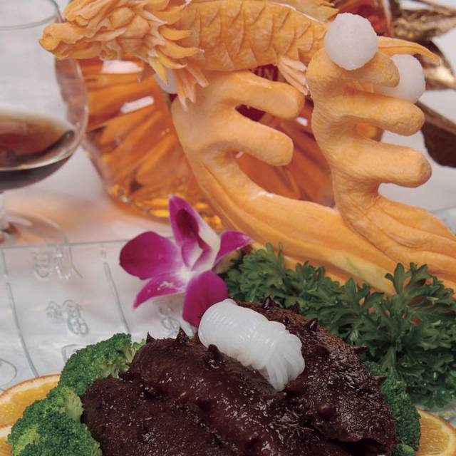 活海参蘸酱图片