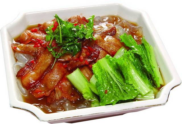 家常炖粉皮图片