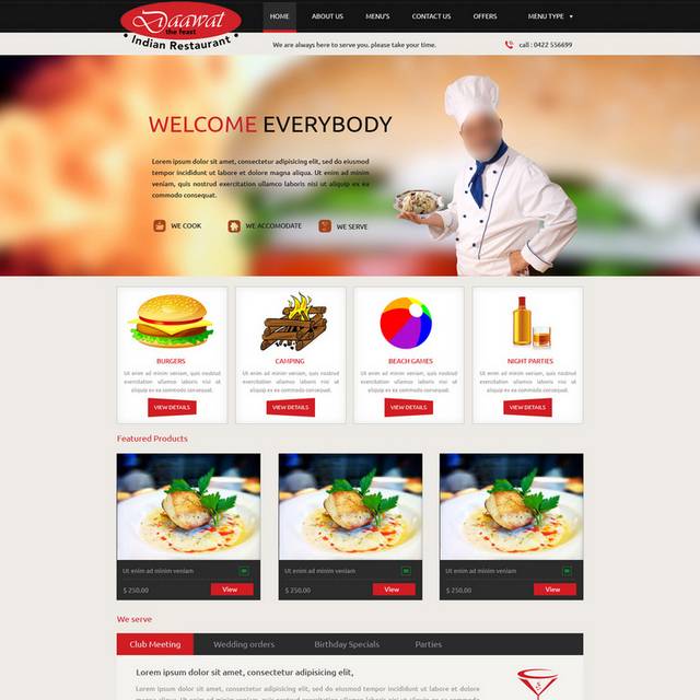 国外名厨网页