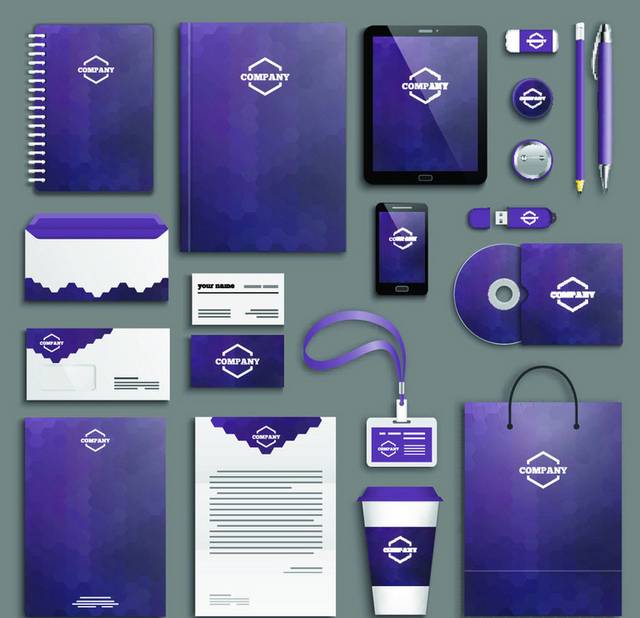 紫色时尚vi手册