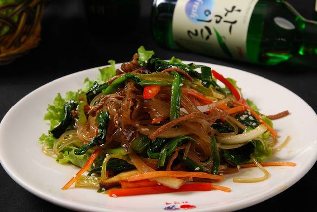 牛肉炒粉丝图片3