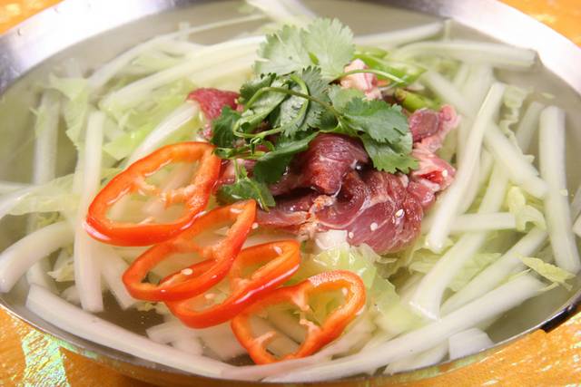 羊肉炖白菜图片