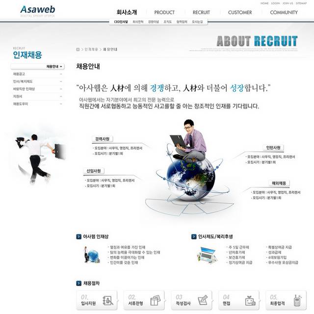 创业理想网页设计素材