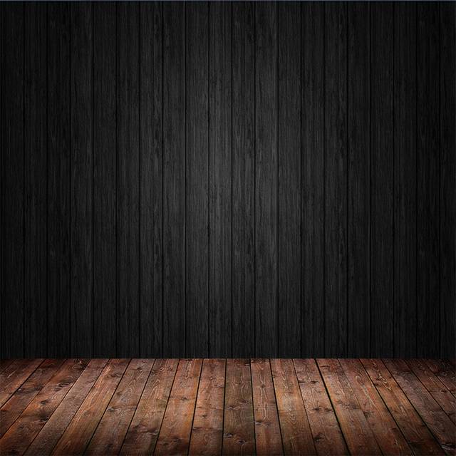 黑色木质纹理地板主图背景