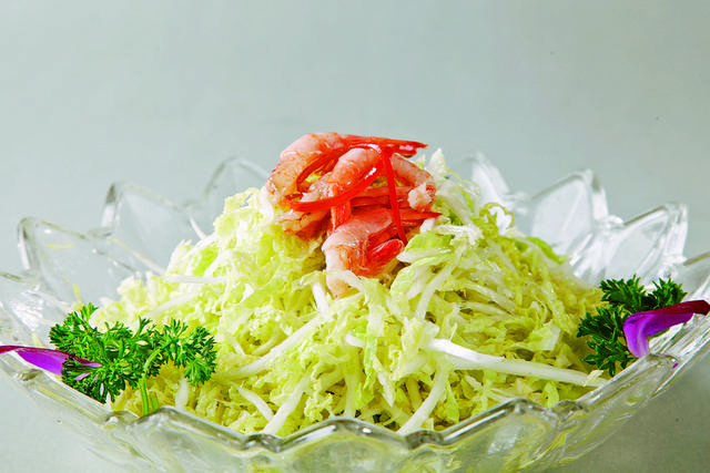 虾干白菜心图片7
