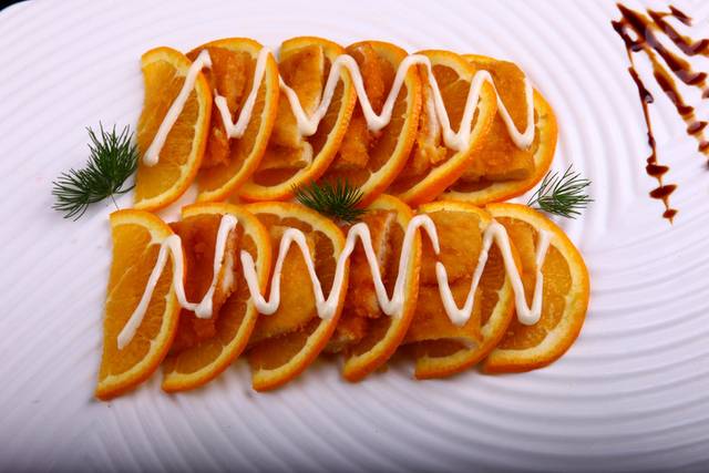 橙香鸡排