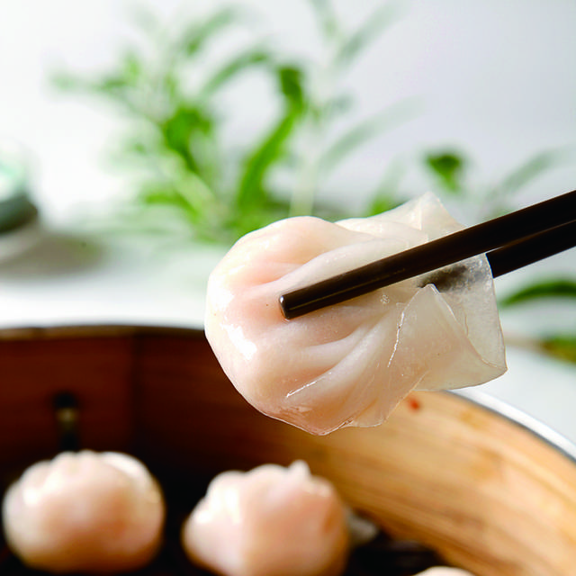 水晶虾饺